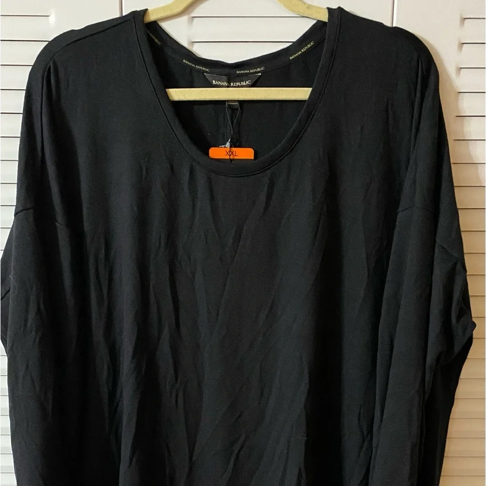 Banana Republic Sweater, Crew neck, Sz XXL, 2X, NWT, Neutral, Stretchy, Normcore - Picture 7 of 14